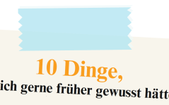 ...Eine neue Rubrik stellt sich vor!